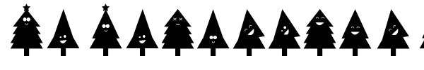 Oh Christmas Ding font preview